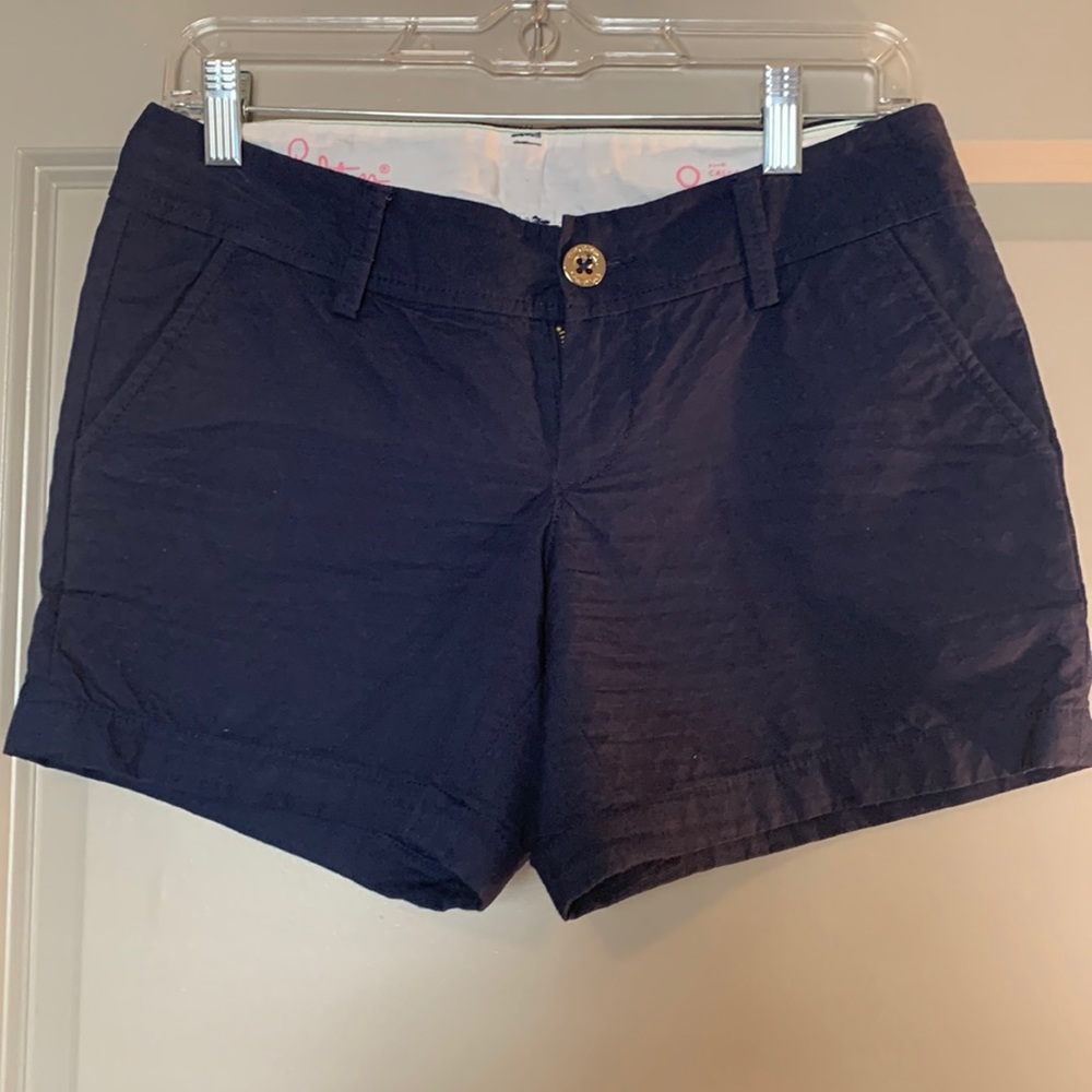 Lilly Pulitzer- Callahan 5” short- Navy